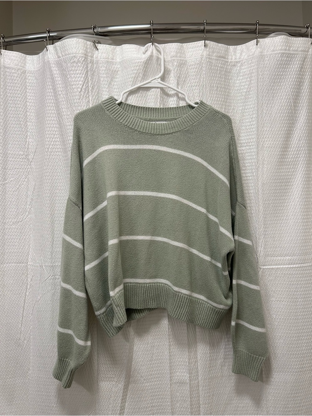 Hollister Cropped Striped Sweater